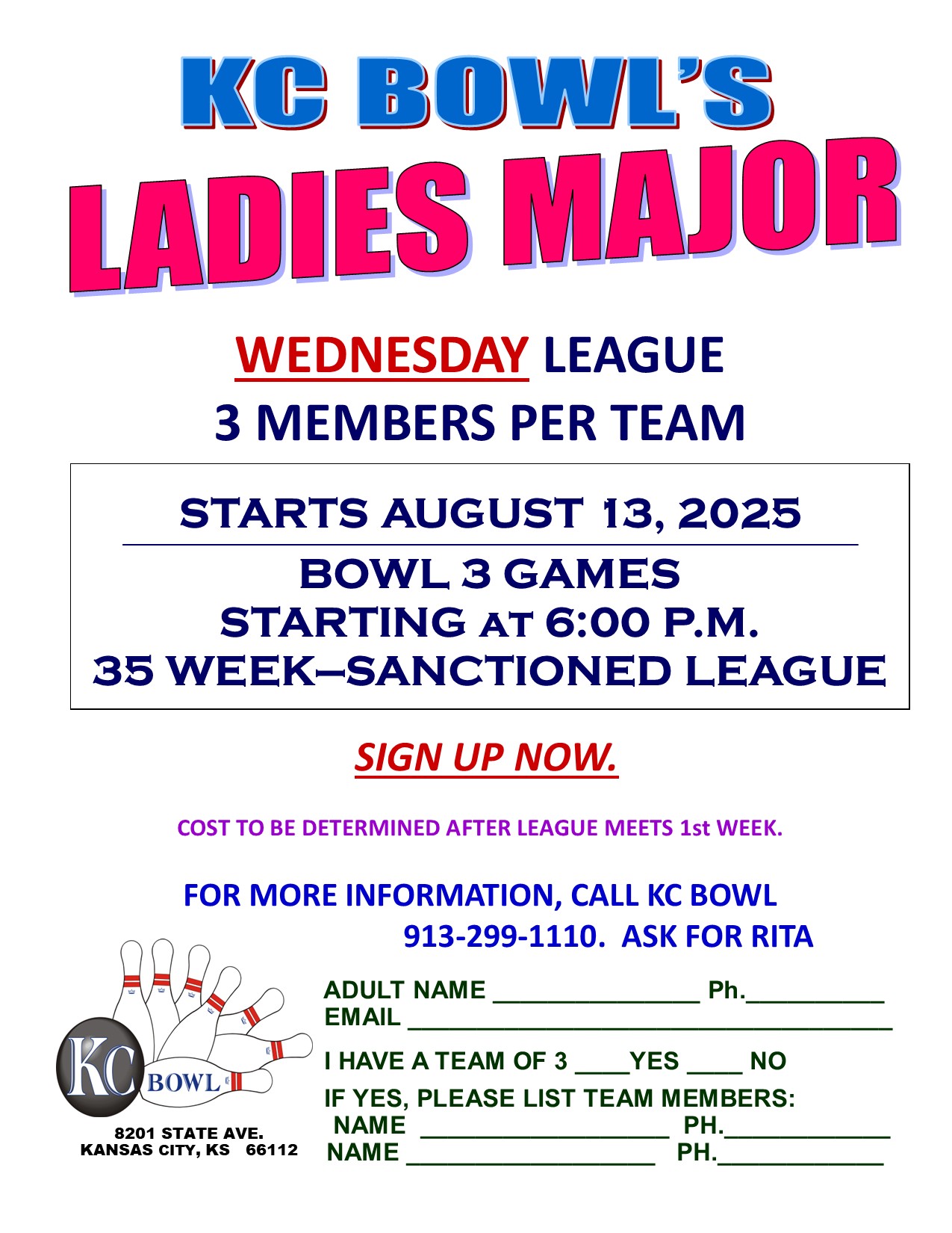 Ladies Major 2025